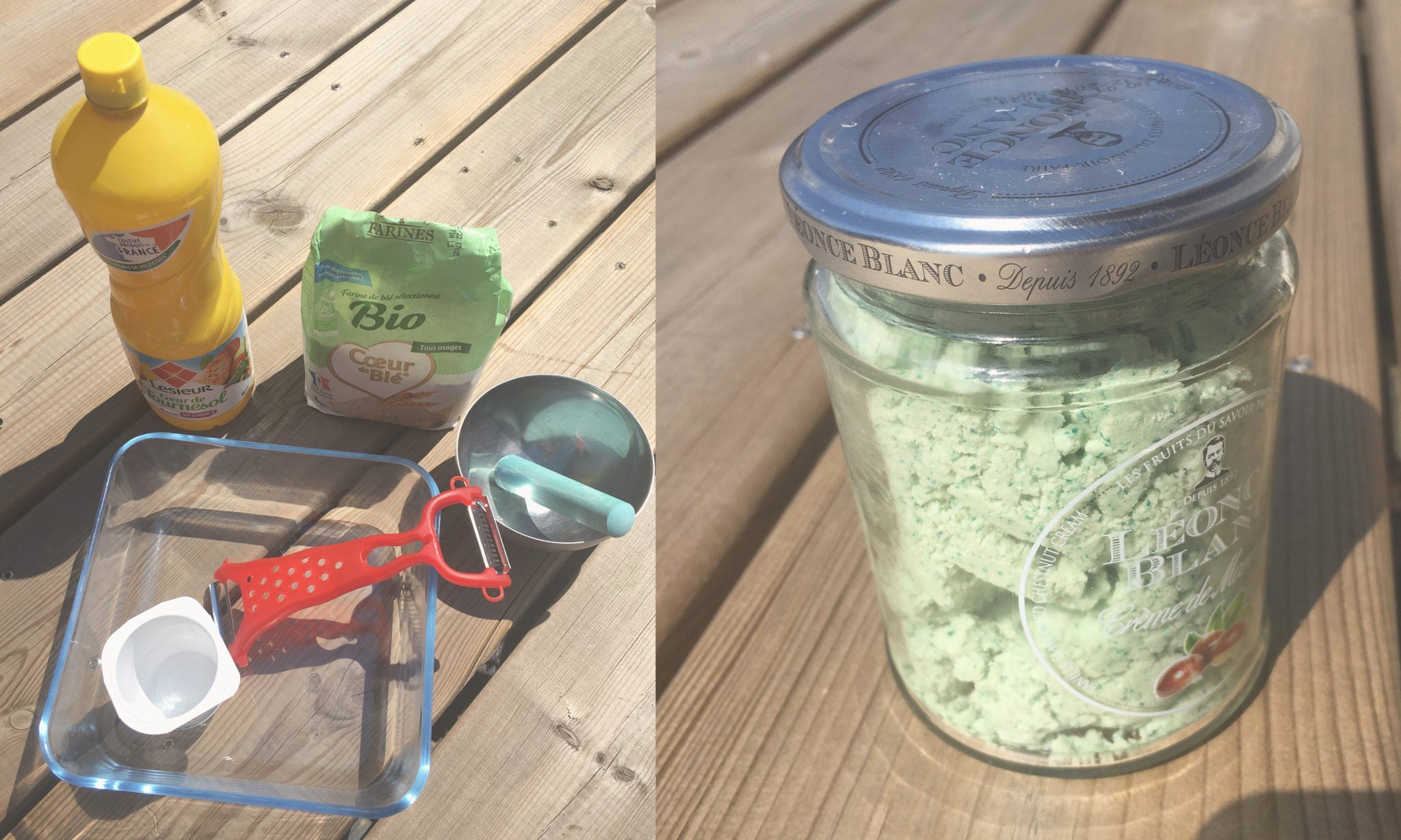 La recette du sable magique