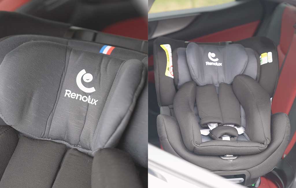 Le siège auto évolutif Gaïa Pro de renolux : coup de coeur