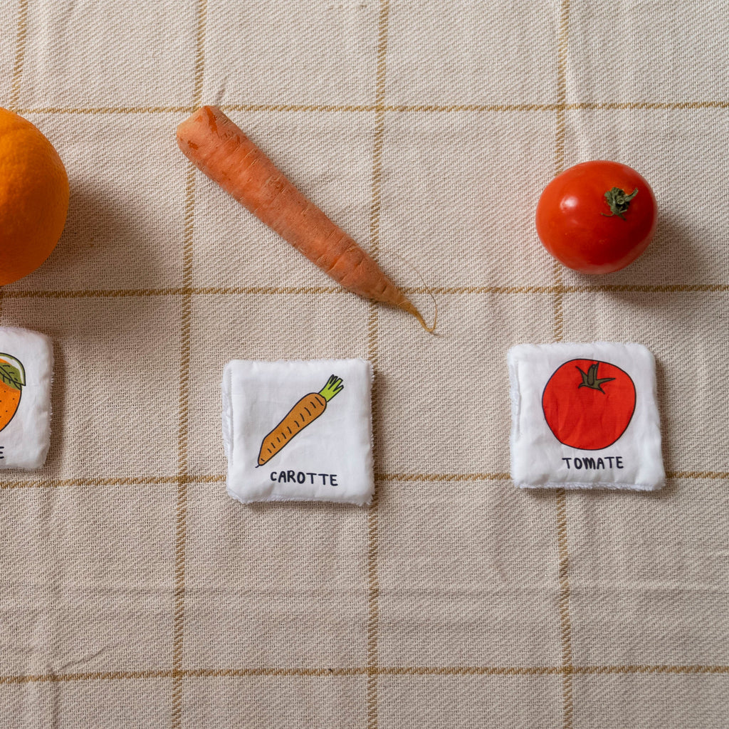 memory fruits et légumes
