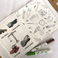 Mallette d'activités à colorier - Petit bricoleur