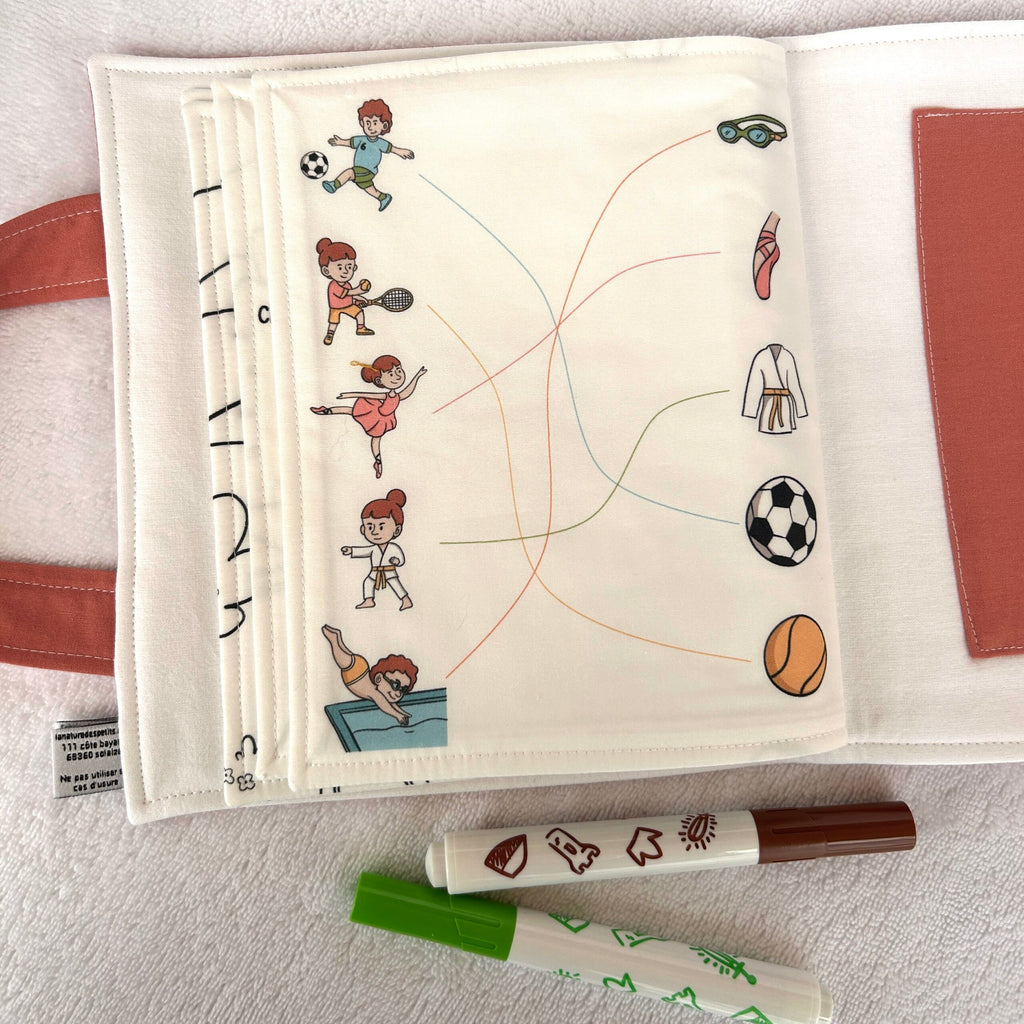 Mallette d'activités à colorier - Petit champion