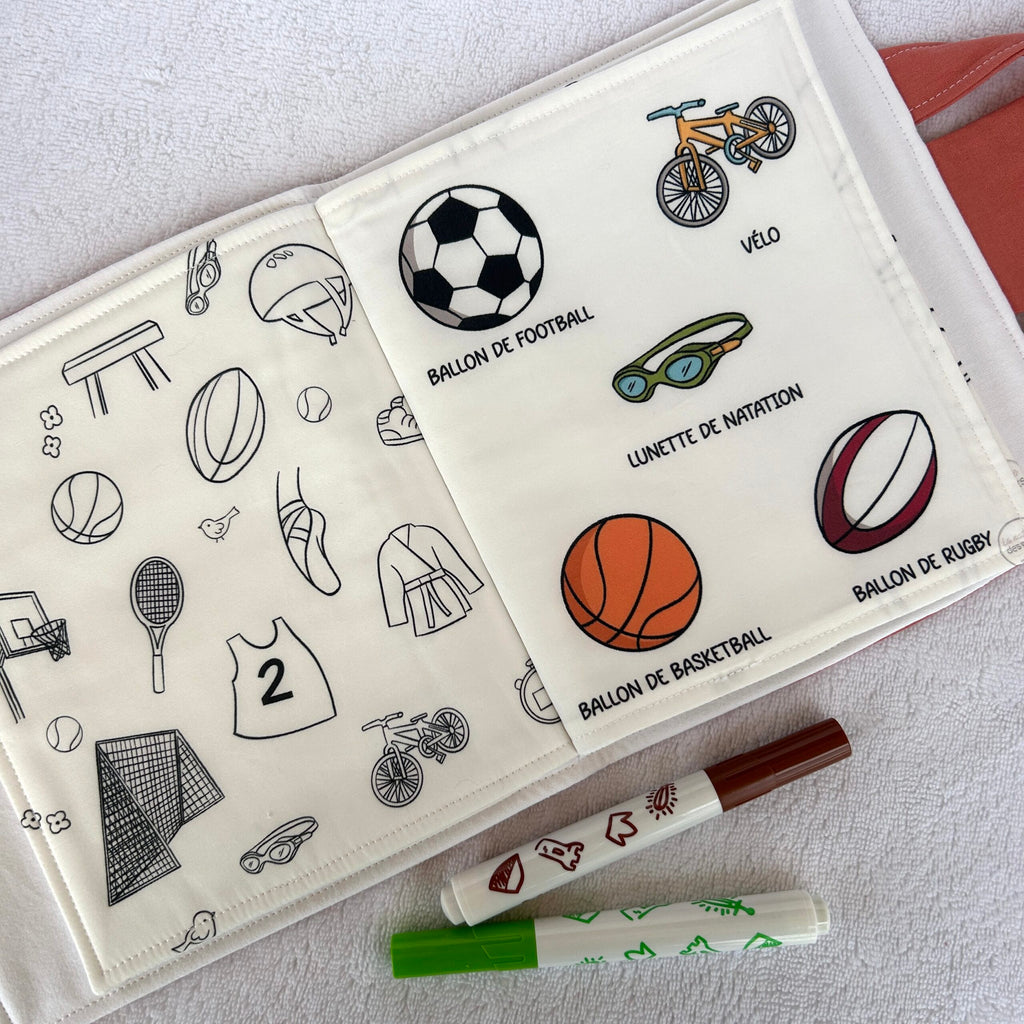 Mallette d'activités à colorier - Petit champion