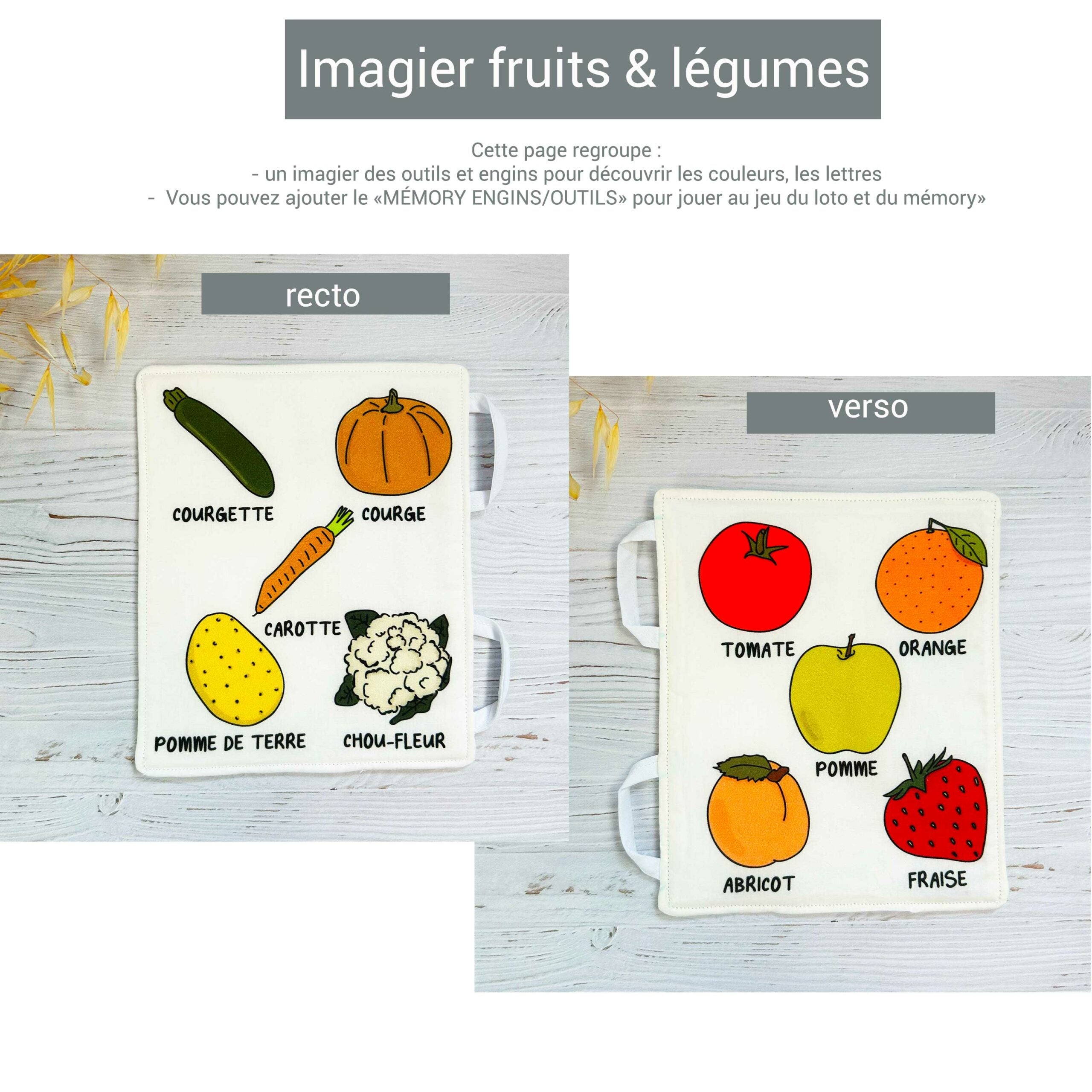 Pack 3 pages mallette d'activités évolutive - Petit jardinier