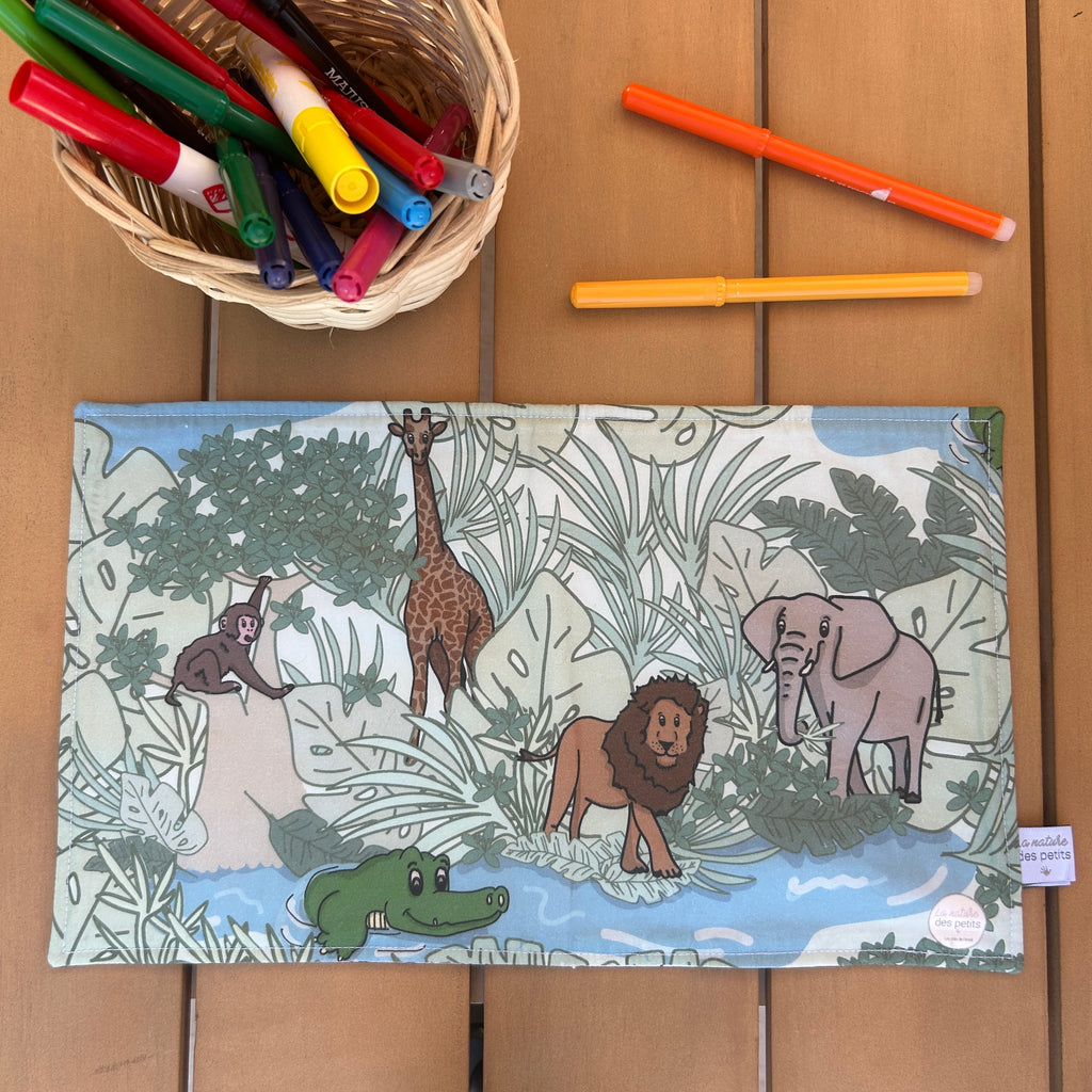 Page mallette d'activités évolutive - Loto jungle