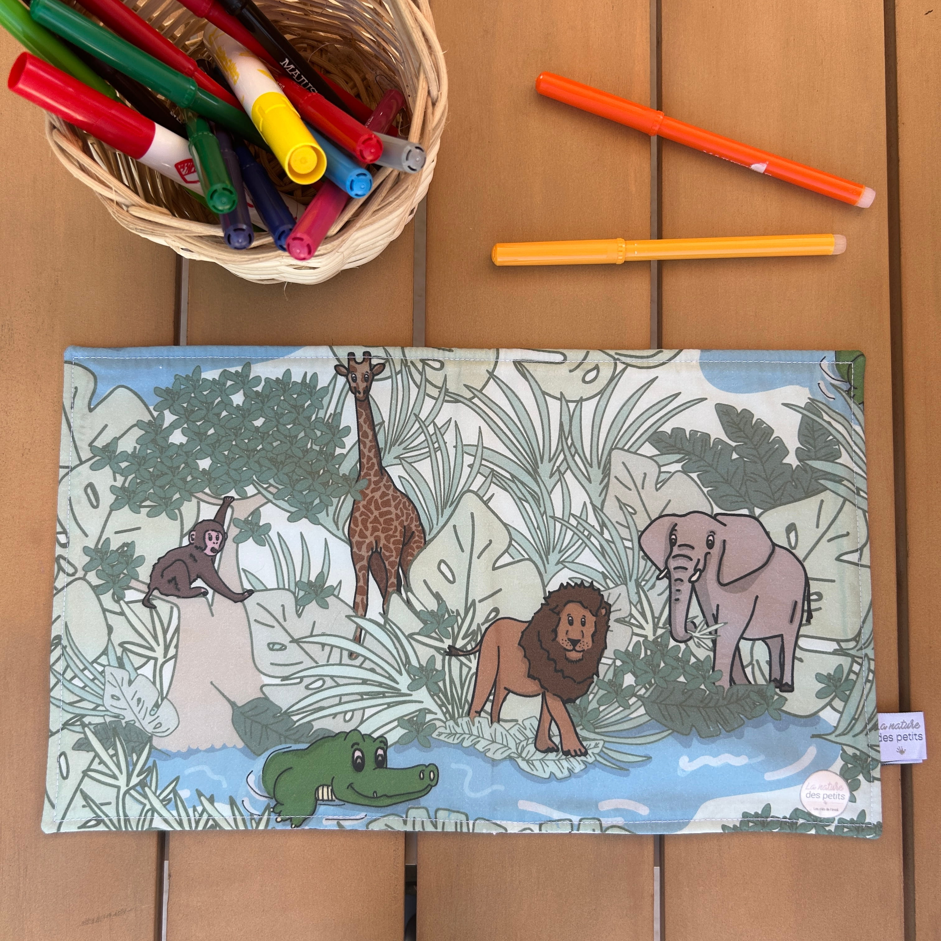 Page mallette d'activités évolutive - Loto jungle