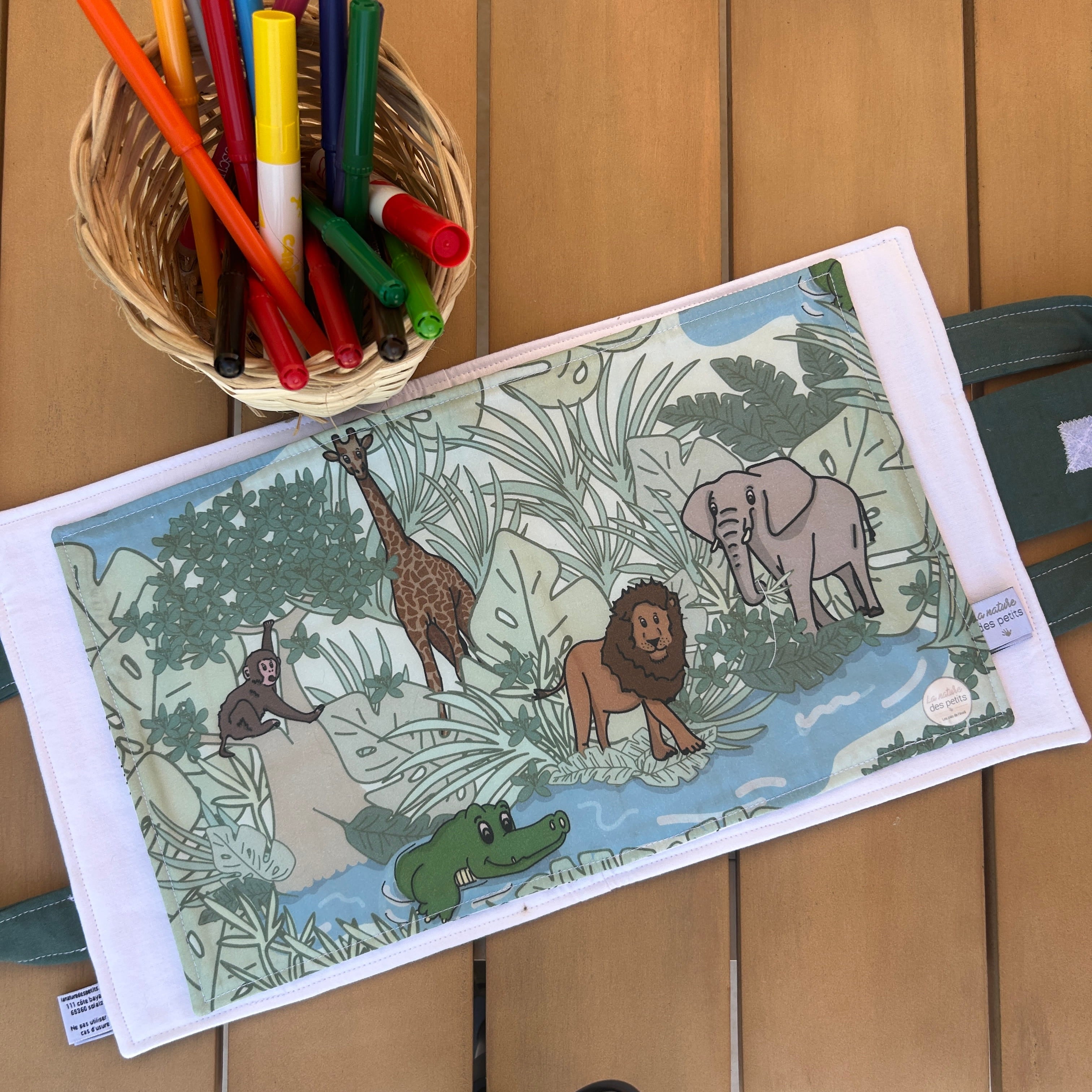 Page mallette d'activités évolutive - Loto jungle