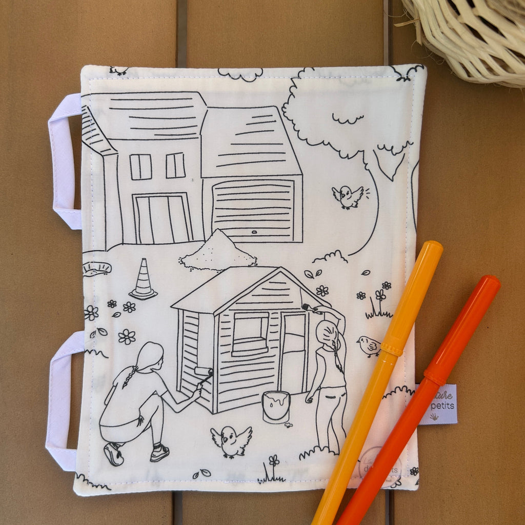 Page mallette d'activités évolutive - Scène - Petit bricoleur