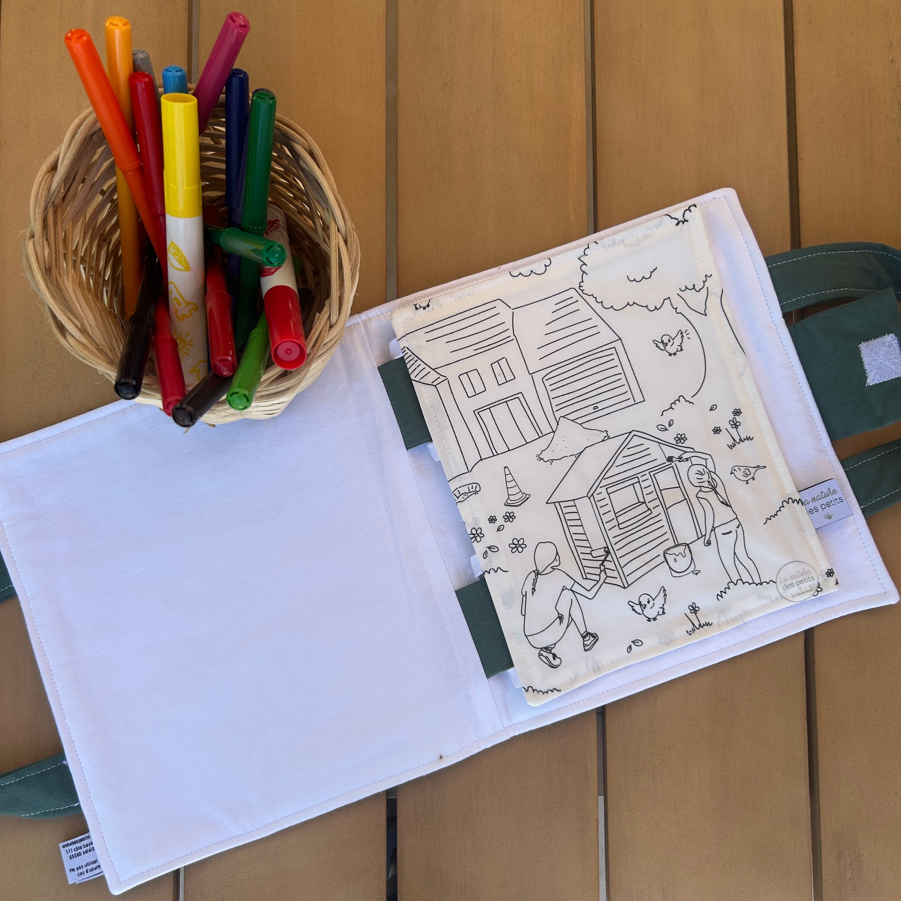 Page mallette d'activités évolutive - Scène - Petit bricoleur