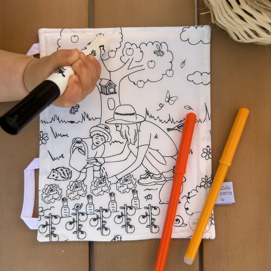 Page mallette d'activités évolutive - Scène - Petit jardinier