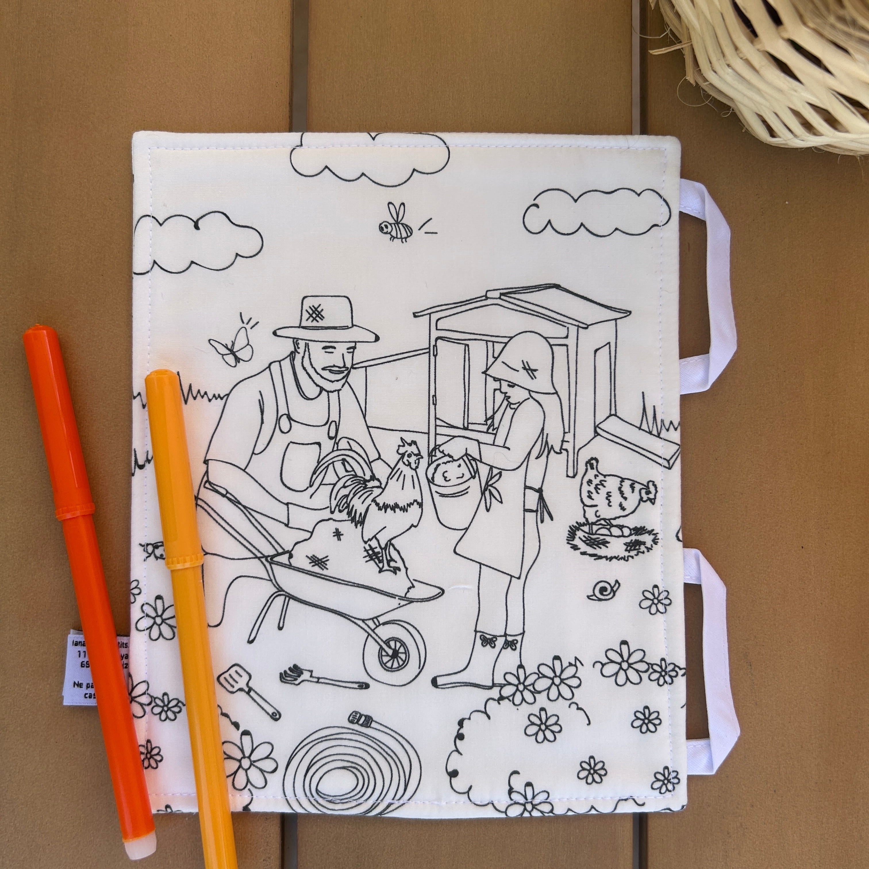 Page mallette d'activités évolutive - Scène - Petit jardinier