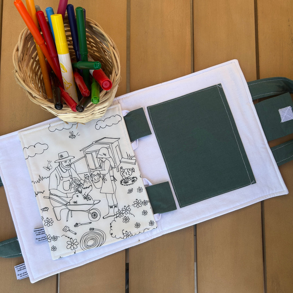 Pack 3 pages mallette d'activités évolutive - Petit jardinier