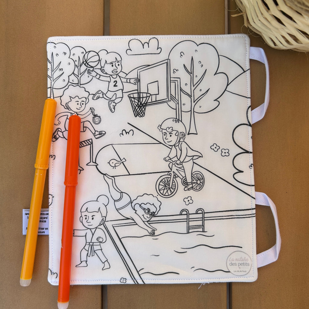 Page mallette d'activités évolutive - Scène - Petit champion
