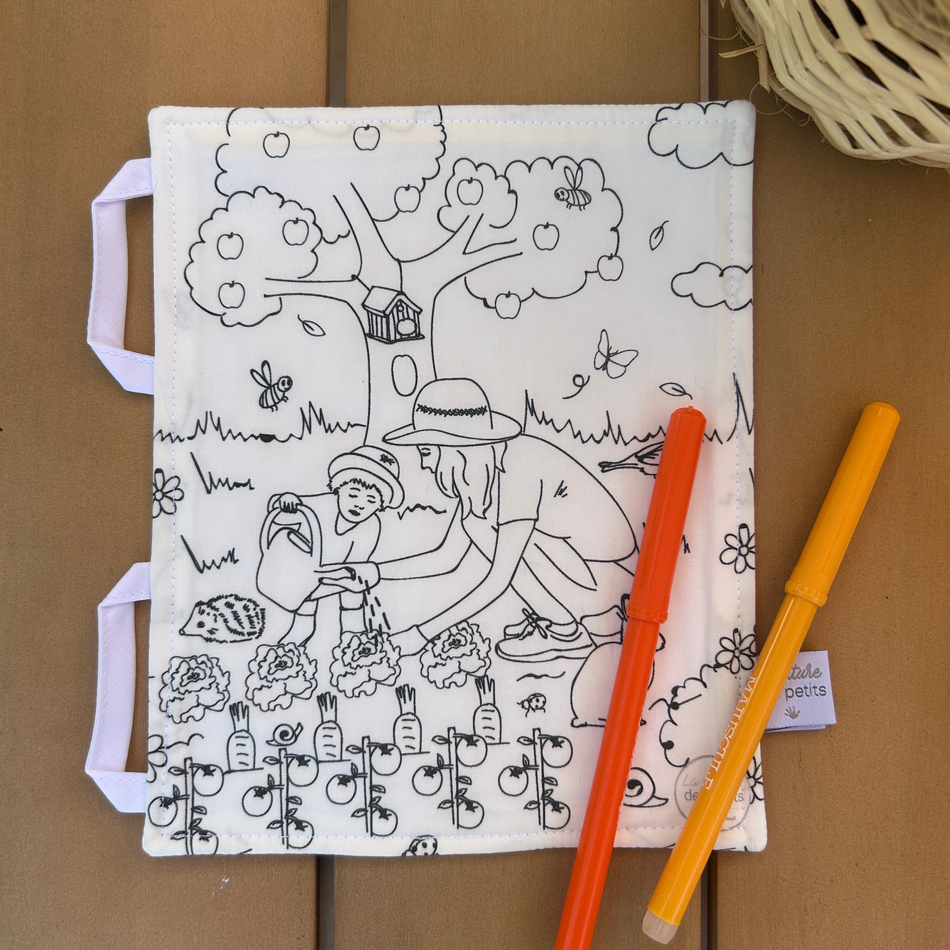 Page mallette d'activités évolutive - Scène - Petit jardinier