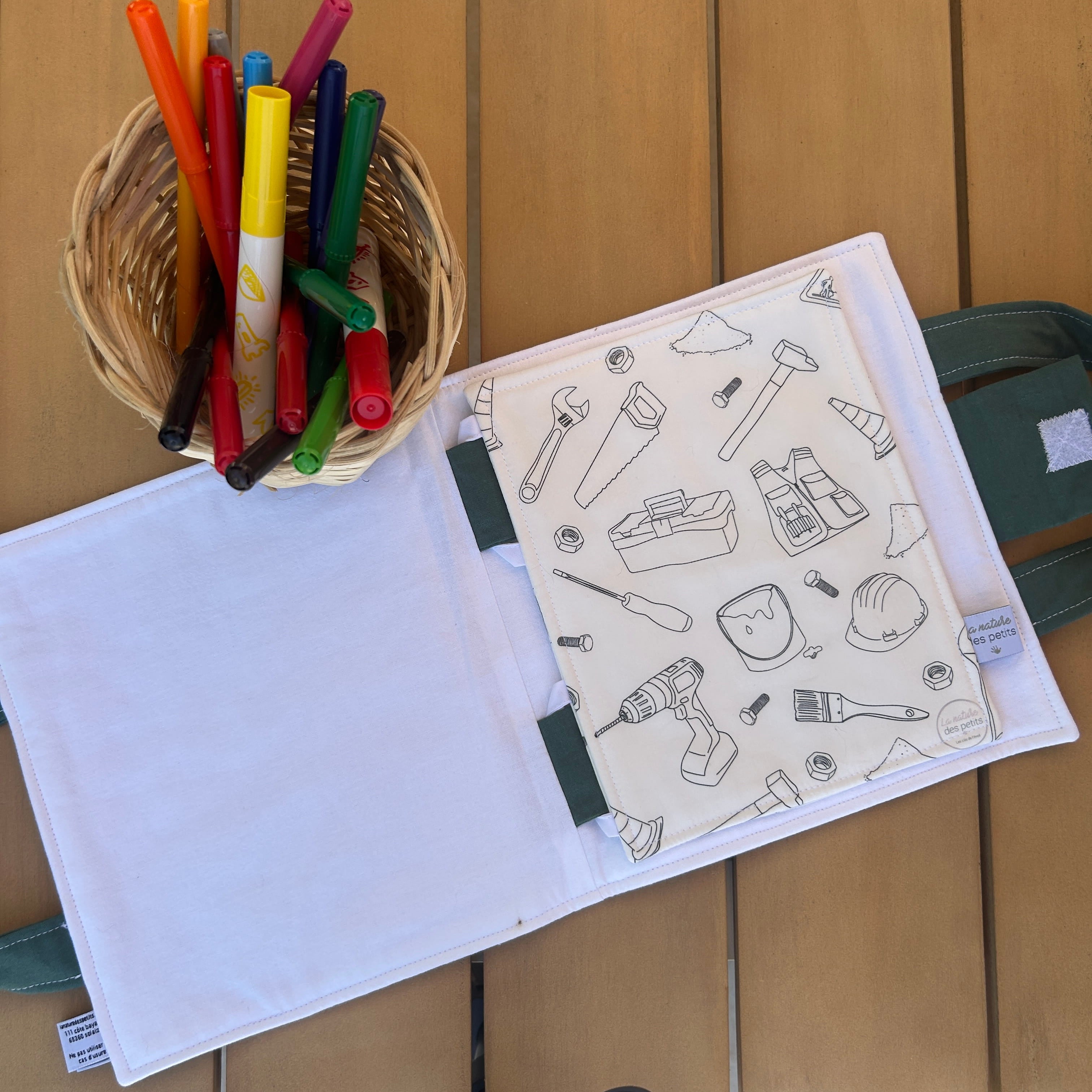 Page mallette d'activités évolutive - Cherche et trouve - Petit bricoleur
