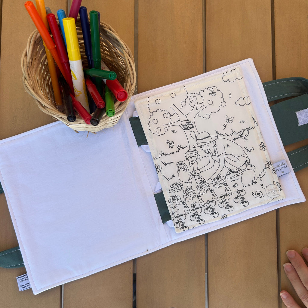 Pack 3 pages mallette d'activités évolutive - Petit jardinier
