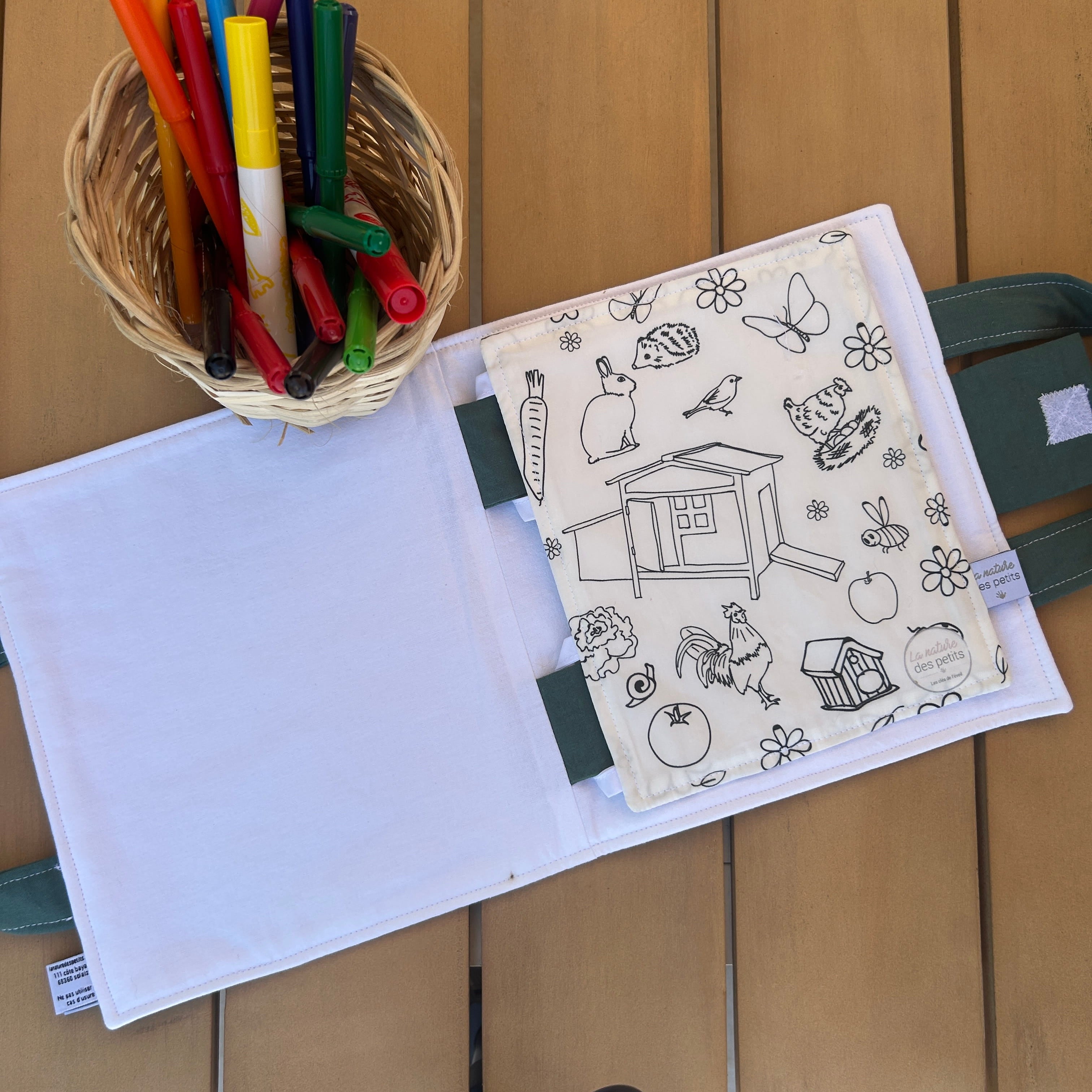 Page mallette d'activités évolutive - Cherche et trouve - Petit jardinier