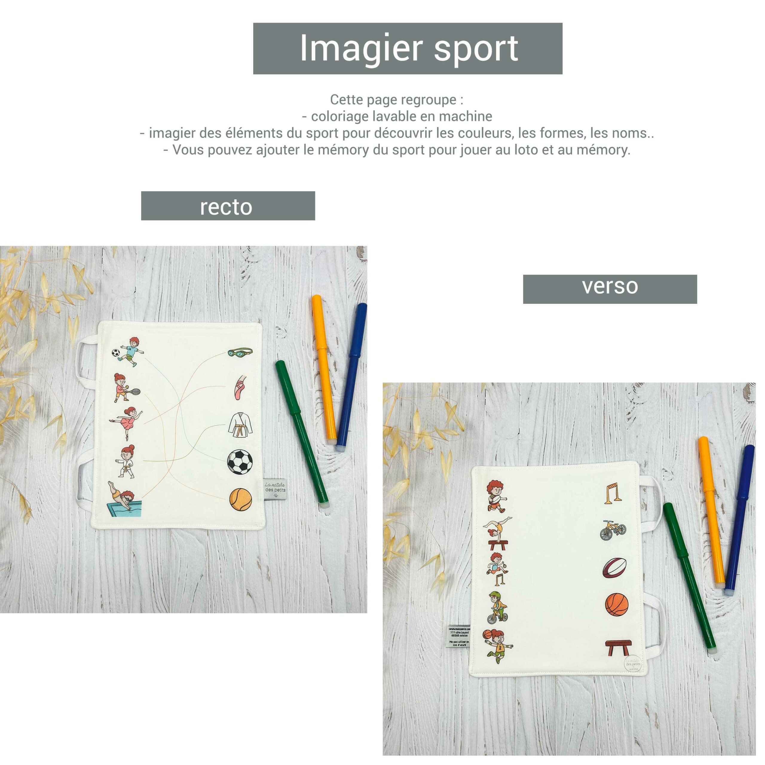 Page mallette d'activités évolutive - Activités à relier - Petit champion
