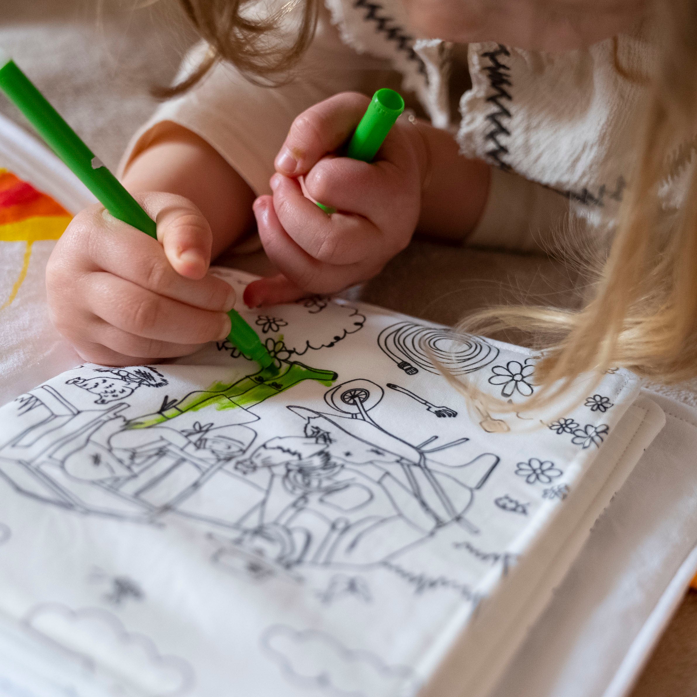 Mallette d'activités à colorier - Petit jardinier