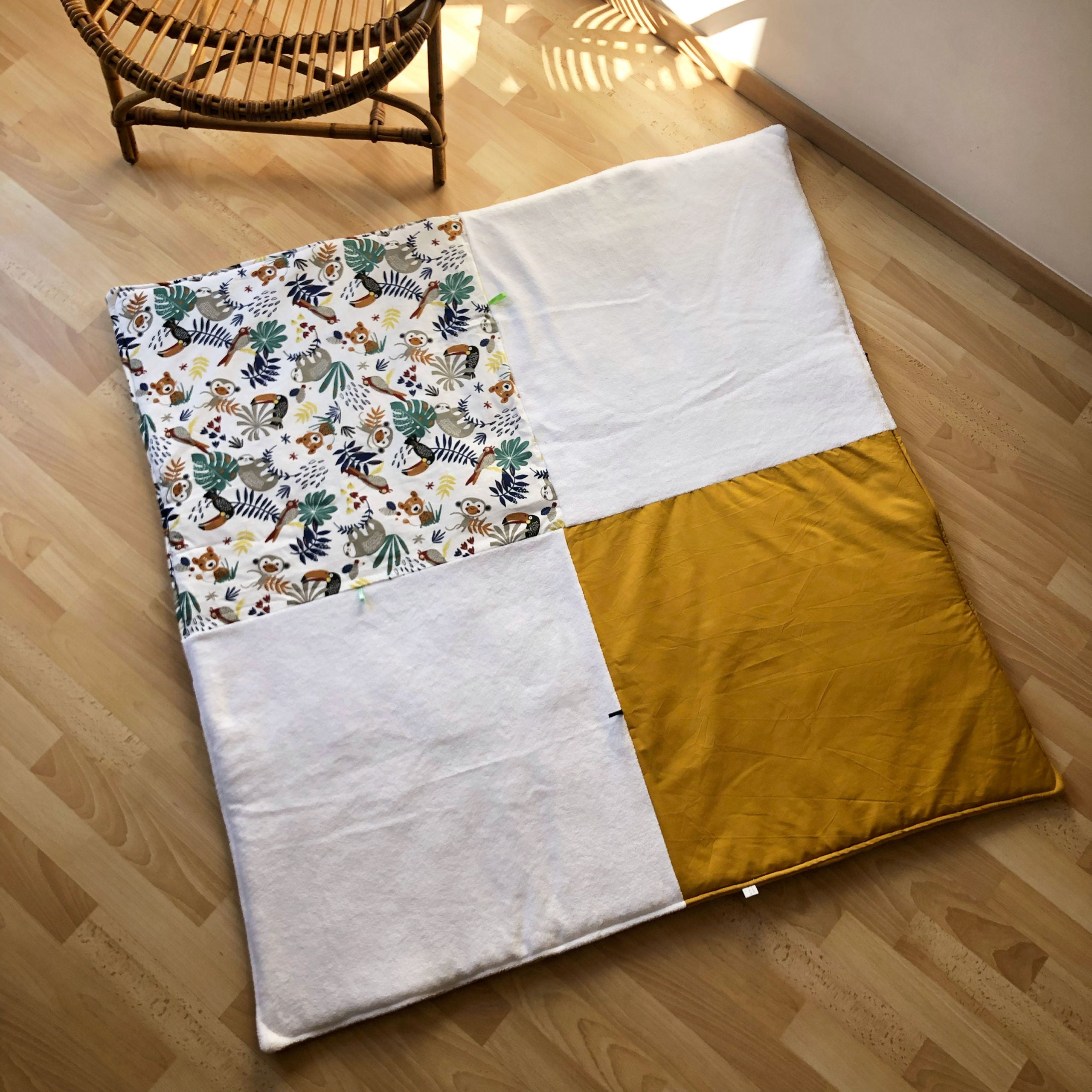Tapis d’éveil nomade et évolutif – À créer