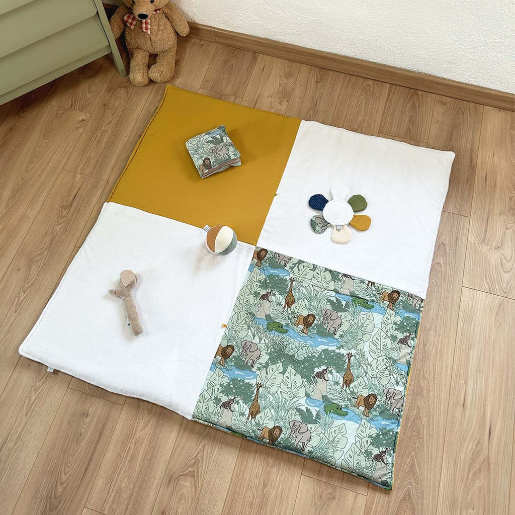 Tapis d’éveil nomade et évolutif – À créer
