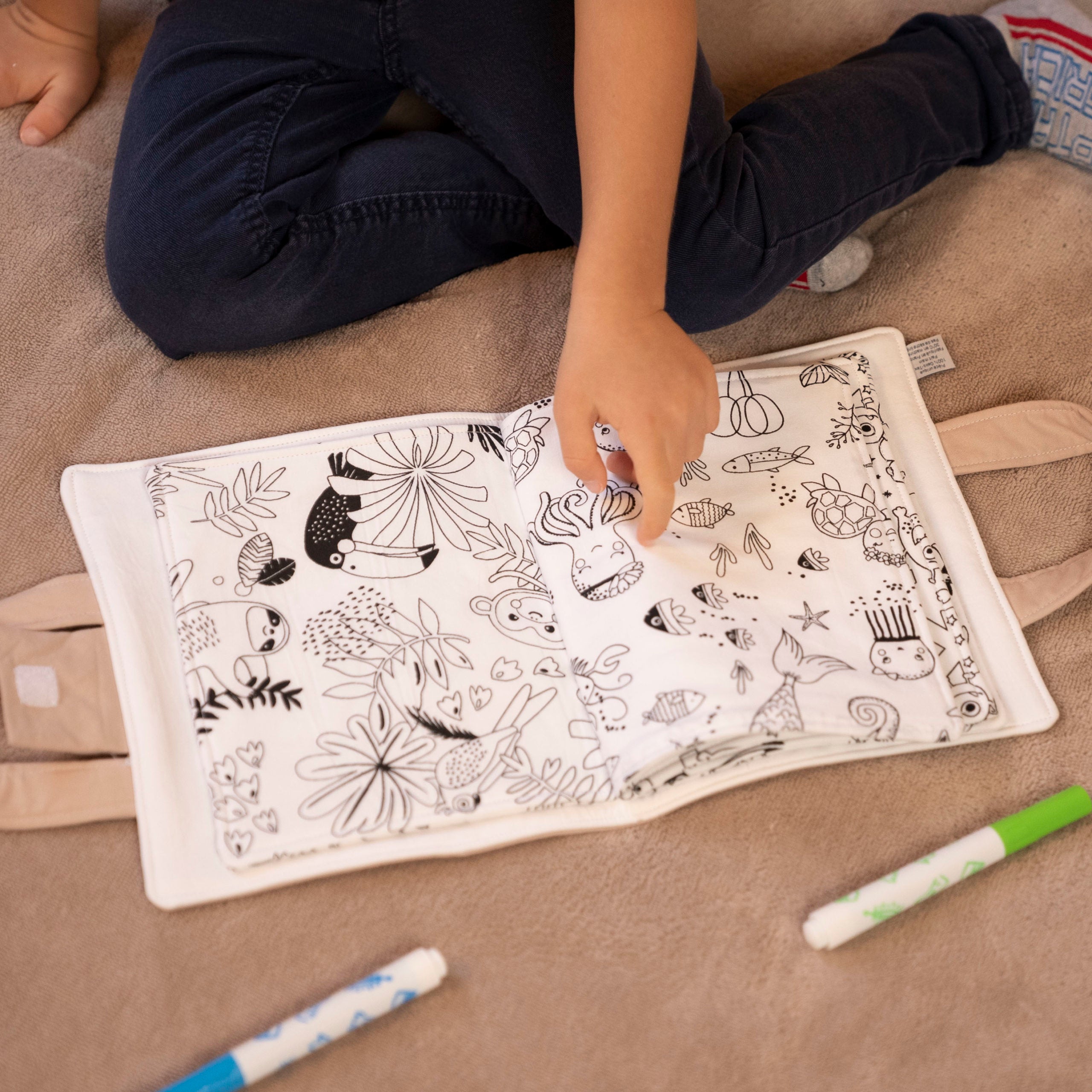 Mallette de coloriage lavable