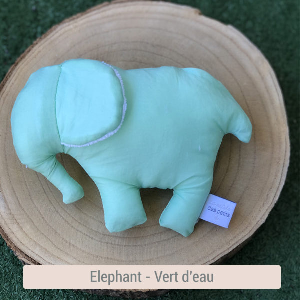 elephant en tissus éveil bébé