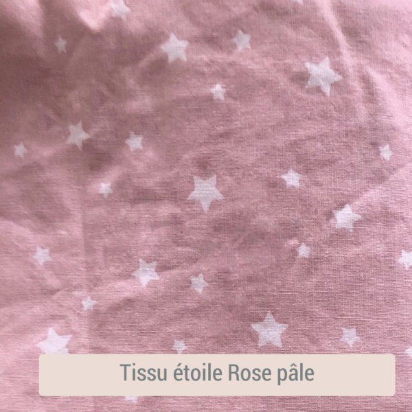 tissus-étoile-rose-pâle