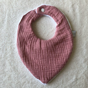 bavoirs-bandan-bébé-rose-pale-eponge