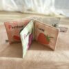 Livre éveil tissu fruits bébé